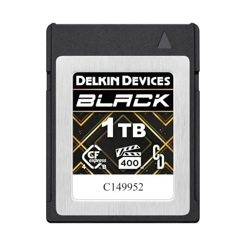 Delkin BLACK CFexpress Type B 4.0 VPG400 Card 1 TB