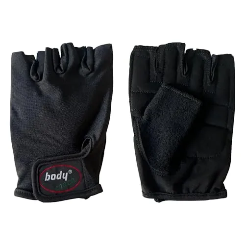 BODYCOACH Trainingshandschuhe Fitness Gewichtsheber-Handschuhe schwarz (L)