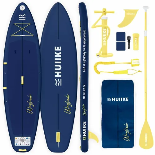 Stand Up Paddling Board Aufblasbar Touring 10’6” mit Zubehör, bis 130 kg