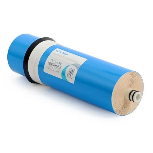 Naturewater RO Umkehrosmose Membran 300 GPD - 1200 l/Tag - Wasserfilter mit 99 % Verunreinigungsentfernung, ideal für Haushalte, bietet bis zu 1200 Liter pro Tag und unterstützt nachhaltige Trinkwasseraufbereitung.