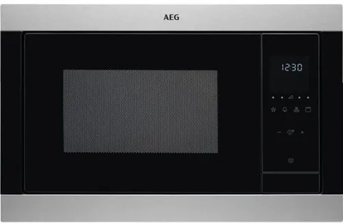 AEG MSB2547D-M Einbau-Mikrowelle - 900W Mikrowellenleistung, 1000W Grill, 25L Volumen, Eco-Modus und Antifingerprint Edelstahl finish