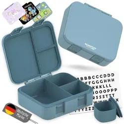 BEARFOOT Lunchbox Brotdose mit Fächern von bearfoot