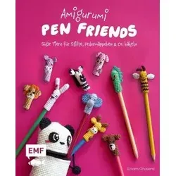 Amigurumi Pen Friends in pink von Edition Michael Fischer