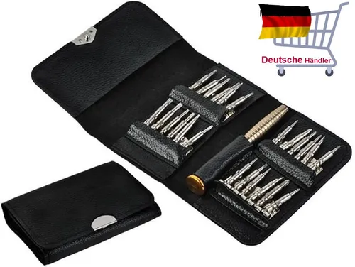 25in1 Schraubendreher Set Präzisions Bit Feinwerk Werkzeug Feinmechaniker Mini