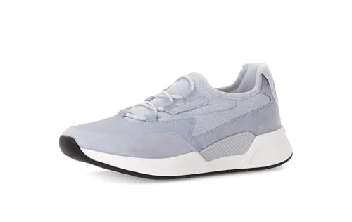 Gabor Damen Low-Top Sneaker - Sportlich und bequem - Damen-Sneaker aus Glattleder mit atmungsaktivem Mesh-Innenmaterial. Ideal für Freizeit und Alltag, bietet Komfort durch die leichte Latexsohle.