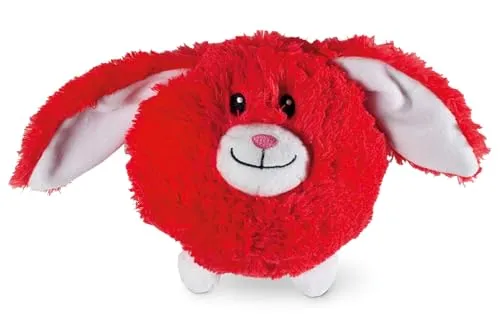 Karlie Moppelchen Hase Flappy, Hundespielzeug, Plüsch, Rosa, 15x12x14 cm