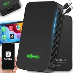 Wireless Adapter für Autos - Android Auto & CarPlay, kabellos und automatische Verbindung für iPhones und Android Smartphones