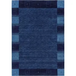 Cazaris Wollteppich Katalog 01/2021 – Rechteckig, 70x140 cm, Blau, Hellblau, Dunkelblau - Der Cazaris Wollteppich (70 x 140 cm) in Blau- und Blautönen bringt ein gemütliches Ambiente in Ihr Zuhause. Handgewebt aus 100 % Schurwolle, ideal für Räume mit Fußbodenheizung. Ein stilvoller Hingucker für jedes Interieur!