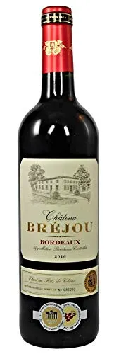 Château Bréjou Bordeaux AOC 2021 (1x0,75l), trockener Rotwein aus dem Bordeaux