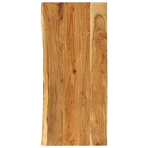 Badezimmer Waschtischplatte aus Massivholz Akazie in braun von vidaXL