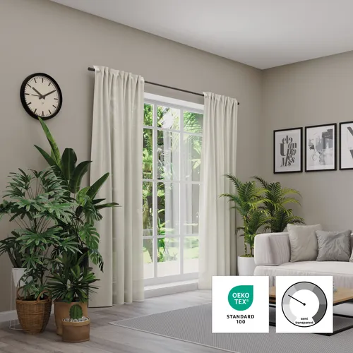 Neutex for you! Vorhang Biella in beige von Neutex For You!