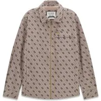 Guess Langarmhemd 4G SHACKET in Rosa