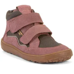 Froddo Barefoot Tex Autumn Grey/Pink Größe EU 29 - Wanderschuhe für Kinder, knöchelhoch und wasserdicht, bieten ein angenehmes Barfußgefühl sowie eine flexible Laufsohle für optimalen Komfort und Stil.