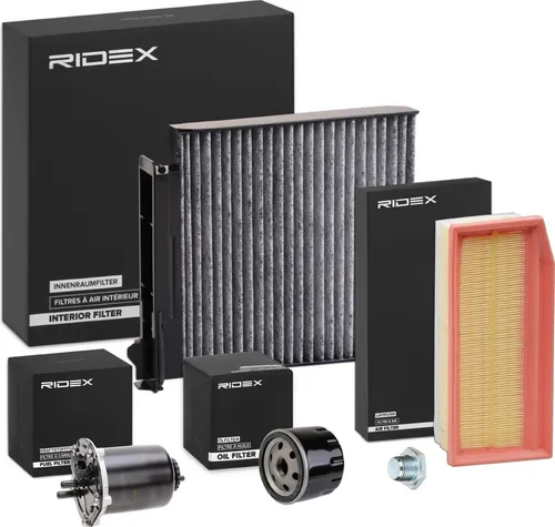 RIDEX Filterset Inspektionspaket Filtersatz für DACIA DUSTER