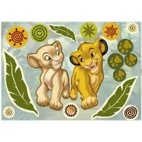 Komar Deko-Sticker Simba And Nala 50 cm x 70 cm