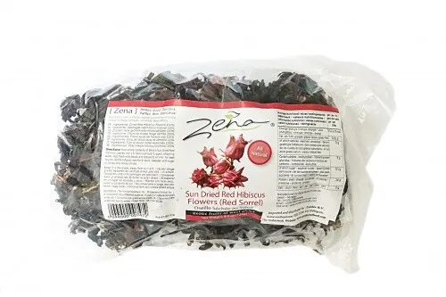 Produktbild Zena Rote Hibiskusblüten, sonnengetrocknet