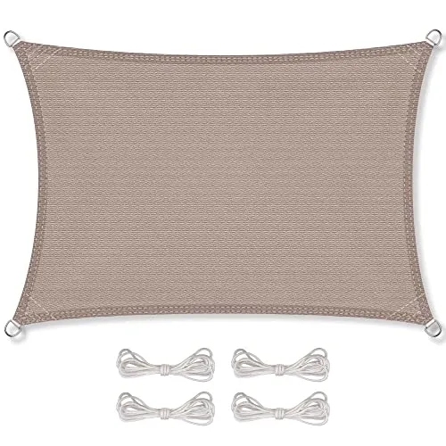 CelinaSun Sonnensegel 3x5m Taupe HDPE in beige von CelinaSun
