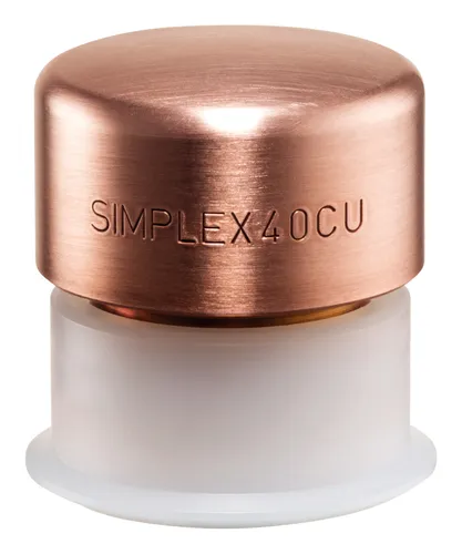 Halder Schonhammerkopf SIMPLEX C 40 mm Kupfer von Halder