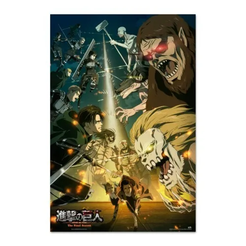 Poster ATTACK ON TITAN - Paradis vs Marley (Anime/Manga)  61x91,5cm NEU 59837 ge