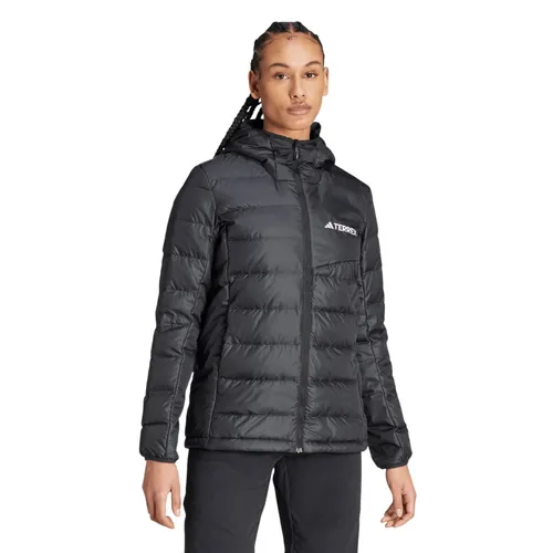 adidas Daunenjacke Terrex Multi Light Hooded schwarz Damen, Größe: XS