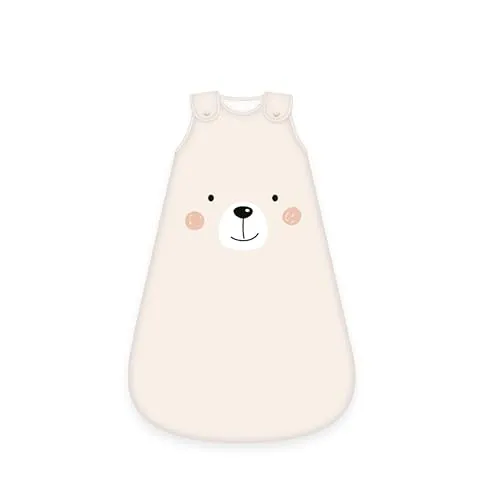 Herding 3385259231 - babybest® Babyschlafsack Little Bear, 90x45cm - Babyschlafsäcke aus 100% Baumwolle, atmungsaktiv und hautsympathisch, ideal für sicheren und erholsamen Schlaf in der ersten Lebensphase.