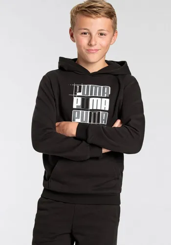 Kapuzensweatshirt PUMA ESS+ LOGO LAB HOODIE TR B - Sportliches Kinder-Kapuzensweatshirt von PUMA in schwarz mit coolem Logodruck. Weicher Sweatstoff sorgt für Bewegungsfreiheit beim Sport und in der Schule.