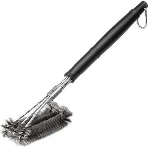 Grillfürst Grillbürste 17-124, für Edelstahlrost, mit Edelstahlborsten