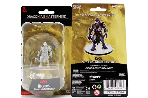 WZK90757 - D&D Nolzur's Marvelous - Unpainted Wave 25 - Draconian Mastermind