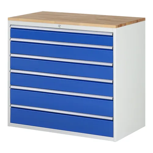 Rau Schubladenschrank XXL7.6 – Robuster Hängeregistratur- & Schubladenschrank - Hängeregistratur- & Schubladenschrank mit 6 großen Schubladen, belastbar bis 50 kg. Ideal für effiziente Organisation und optimalen Zugriff auf Ihre Unterlagen.