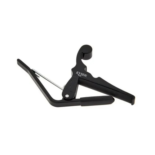 Kyser KGEFBBA Fender Electric Capo - Butterscotch Blonde - Kapodaster für E-Gitarren, aus leichtem Aluminium, in stylischem Butterscotch Blonde, ermöglicht schnelle und präzise Tonhöhenänderungen.