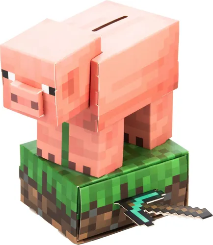 Bausatz: Baue dein eigenes Minecraft Cerdo Sparschwein