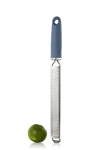 AdHoc GG21 Multi-Reibe GIANO fein | stabile messerscharfe Klinge aus Edelstahl mit einem ergonomischen Griff in Blau