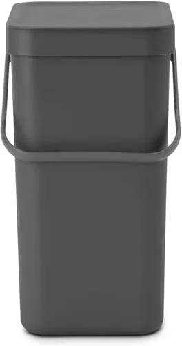 Brabantia Sort & Go Bio Abfalleimer 12 L grau von Brabantia
