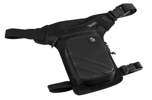 Motorrad Beintasche Rusty Stitches Gordon Farbe: Schwarz Gr: 5 Ltr