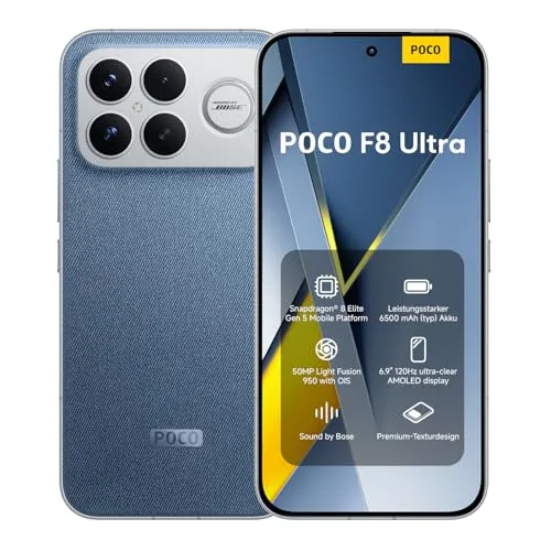 XIAOMI Poco F8 Ultra, Smartphone 16+512 GB, 6.9