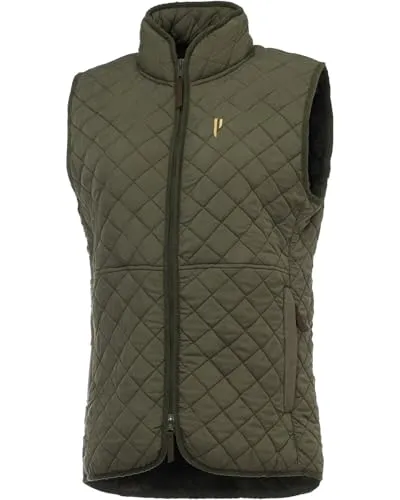 Parforce Traditional Hunting Damen Steppweste Oliv XXL