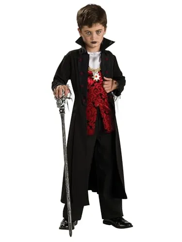 Rubie's Official, Königlicher Vampir, Kinderkostüm für 5-7 Jahre - medium. Halloween