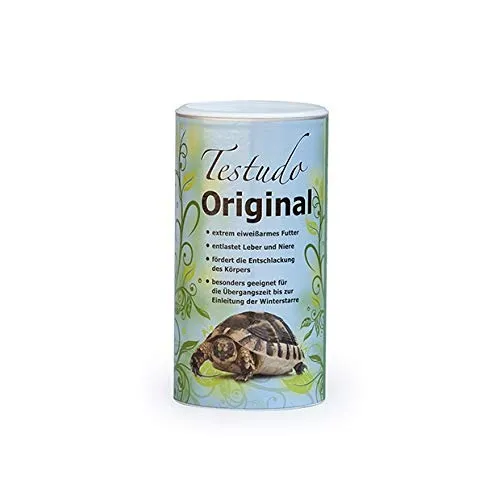 Agrobs Testudo Original | 500 g | Dose | Einzelfuttermittel für Landschildkröten | Ideales Futter für die Übergangszeit bis zur Einleitung der Winterstarre | getreidefrei