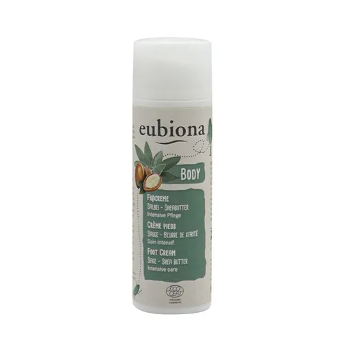 Eubiona Fußcreme Salbei-Sheabutter