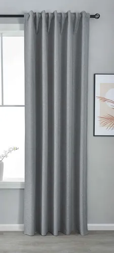 Produktbild Verdunkelungsvorhang BOSTON Dark 245x140 cm Grau