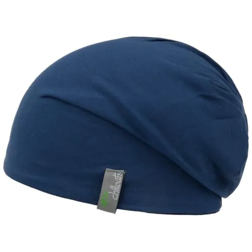 CHILLOUTS Damen Long Acapulco Hat Beanie-Mütze, Navy von Chillouts