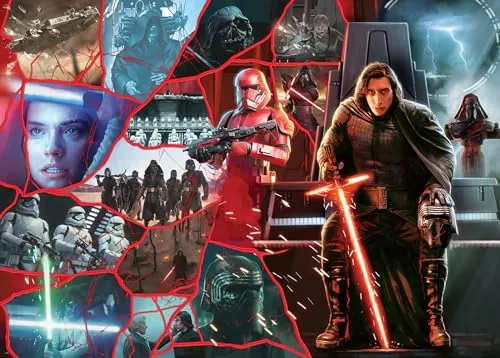 Ravensburger Puzzle 12000268 - Kylo Ren - 1000 Teile Puzzle für Erwachsene und Kinder ab 14 Jahren, Star Wars Geschenke