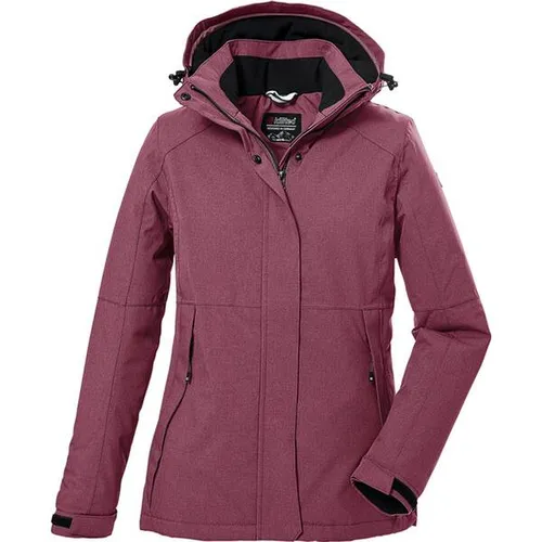killtec KOW 37 WMN Jacket hellpflaume - Hochwertige Funktionsjacke für Damen - Funktionsjacke mit 10.000 mm Wassersäule, atmungsaktiv und nachhaltig durch PFAS-freie Imprägnierung. Ideal für Herbst und Winter.