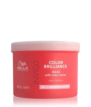 Wella Invigo Color Brilliance Mask für feines Haar 500 ml - Pflege für feine, gefärbte Haare. Schützt die Farbintensität und verleiht Geschmeidigkeit. Mit hochwertigen Inhaltsstoffen für eine intensive Haarbehandlung und optimalen Glanz. Ideal für die wöchentliche Anwendung.