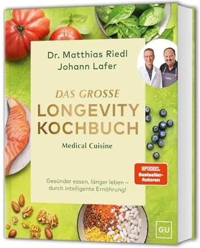 Medical Cuisine - Das große Longevity Kochbuch - Entdecken Sie gesunde Rezepte für ein genussvolles Leben. Dieses Buch bietet kreative Kochideen von SPIEGEL Bestseller-Autoren und inspiriert zu einer abwechslungsreichen Ernährung.
