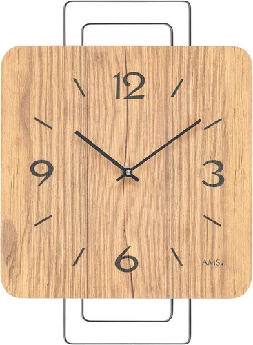 Moderne Wanduhr mit Quarzwerk von AMS AM W9700 NEU - Stylische Wanduhr mit präzisem Quarzwerk, perfekt für jedes moderne Zuhause und ein echter Blickfang in Ihrem Wohnraum.