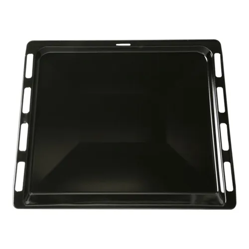 ICQN Backbleche Gitter Set - Emailliertes Backblech 460 x 370 mm mit Backofenrost, langlebig und leicht zu reinigen, kompatibel mit Bosch Neff Constructa