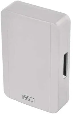 EMOS P57002 Draht-Türklingel, 163×105×36mm, weiß (3401000020)