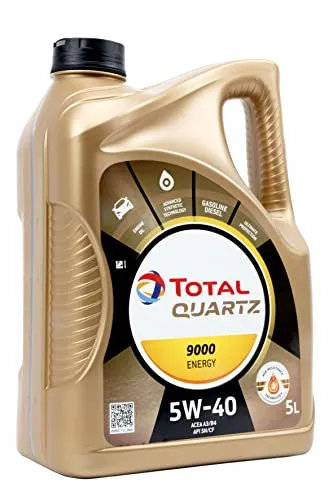 Total Motorenöl 5W-40 Quartz 9000 Energy, 5 Liter von TOTAL