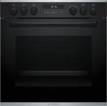 Bosch Serie 6 Einbau-Herd 60 x 60 cm Schwarz HEG278BB3